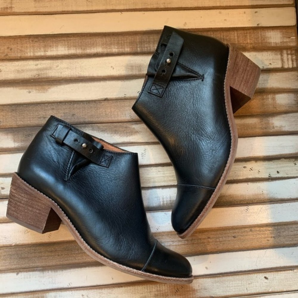 Madewell Black Booties 8.5